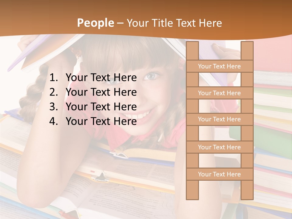 Table Back To School Study PowerPoint Template
