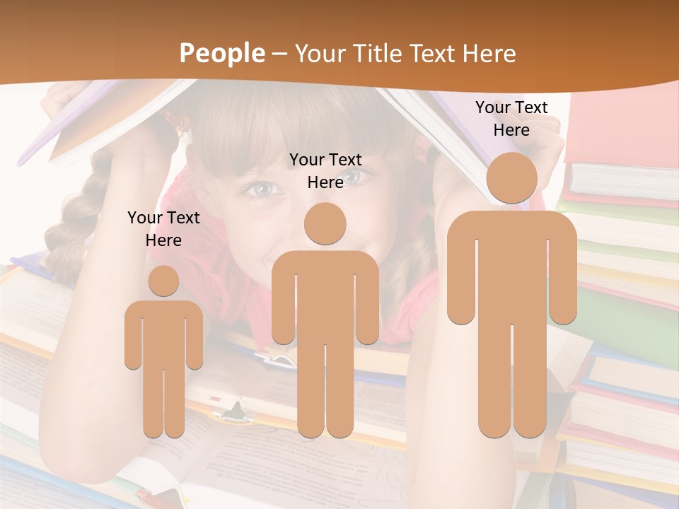 Table Back To School Study PowerPoint Template