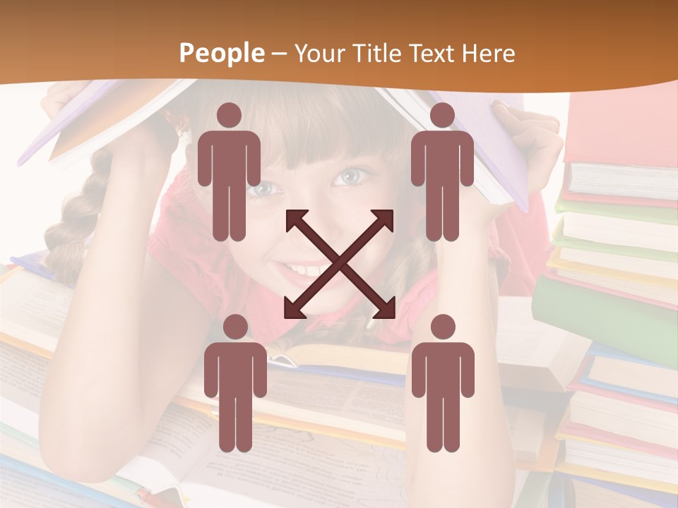 Table Back To School Study PowerPoint Template