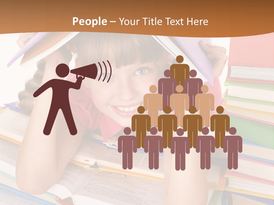 Table Back To School Study PowerPoint Template