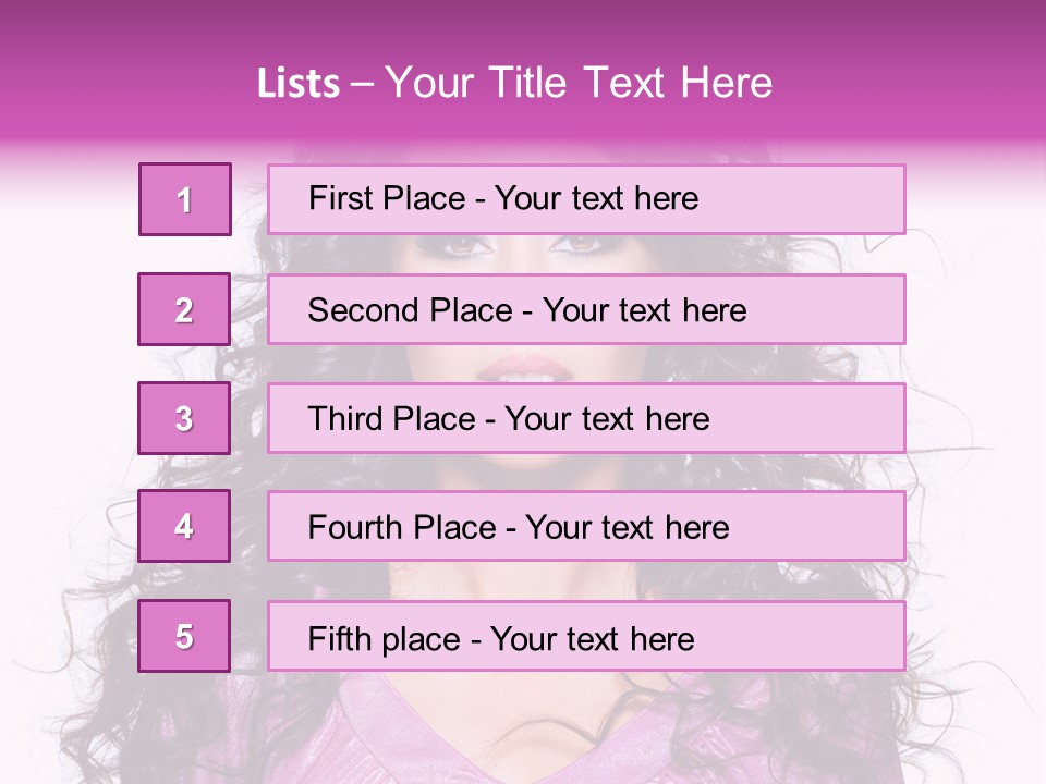 Close Up Looking Eye PowerPoint Template