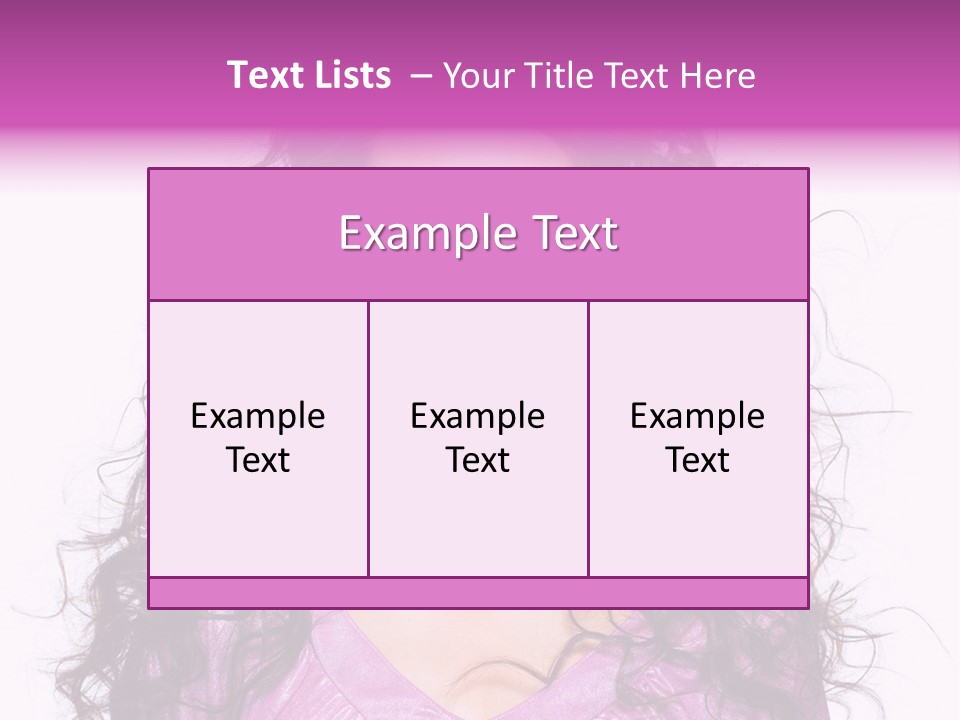 Close Up Looking Eye PowerPoint Template