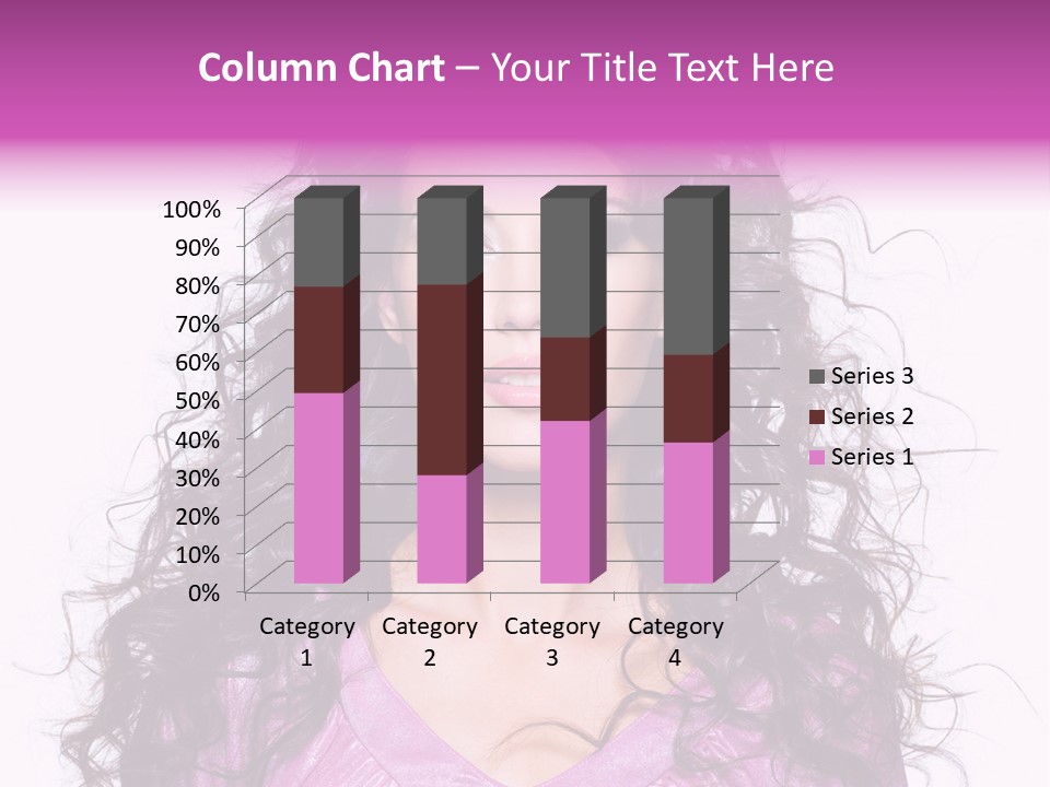 Close Up Looking Eye PowerPoint Template