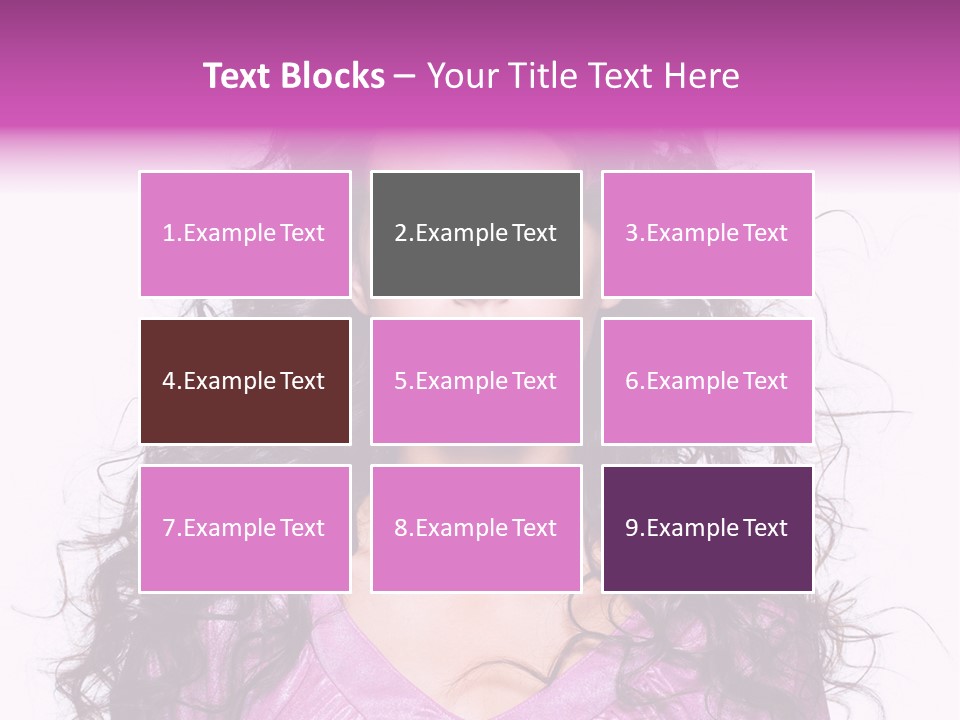 Close Up Looking Eye PowerPoint Template