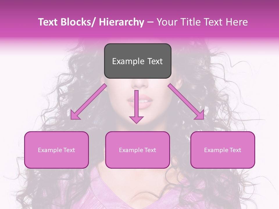 Close Up Looking Eye PowerPoint Template
