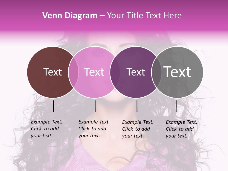 Close Up Looking Eye PowerPoint Template