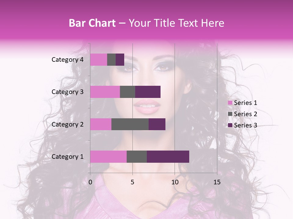 Close Up Looking Eye PowerPoint Template