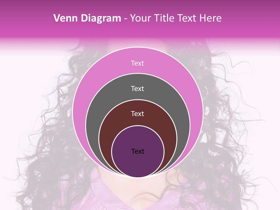 Close Up Looking Eye PowerPoint Template