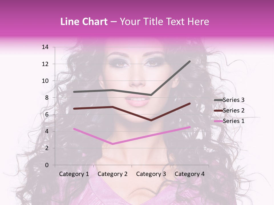 Close Up Looking Eye PowerPoint Template