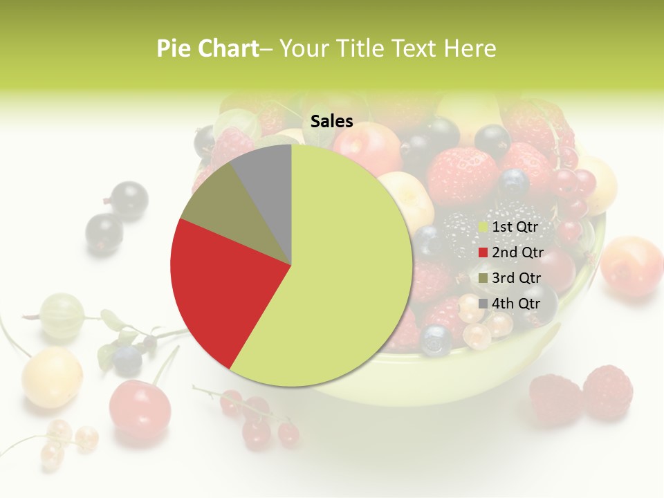 Snack Appetising Ingredient PowerPoint Template