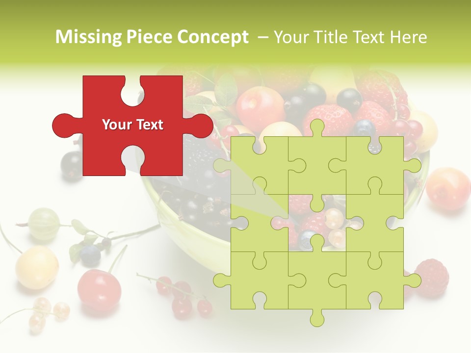 Snack Appetising Ingredient PowerPoint Template