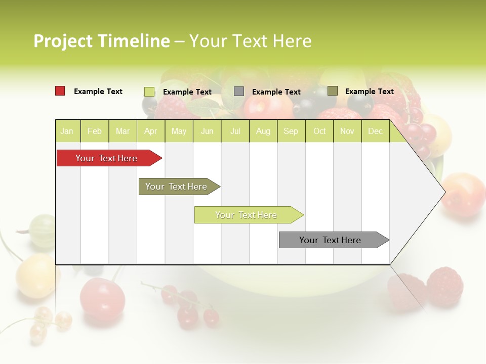Snack Appetising Ingredient PowerPoint Template