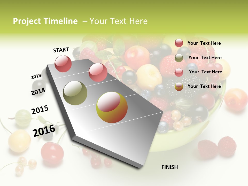 Snack Appetising Ingredient PowerPoint Template