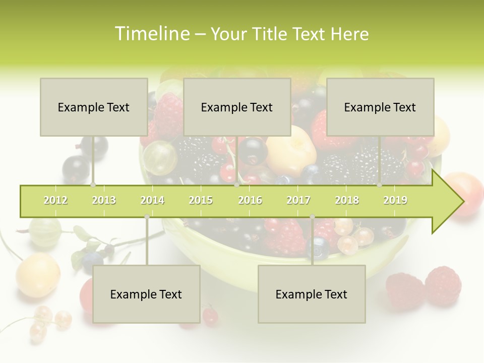 Snack Appetising Ingredient PowerPoint Template