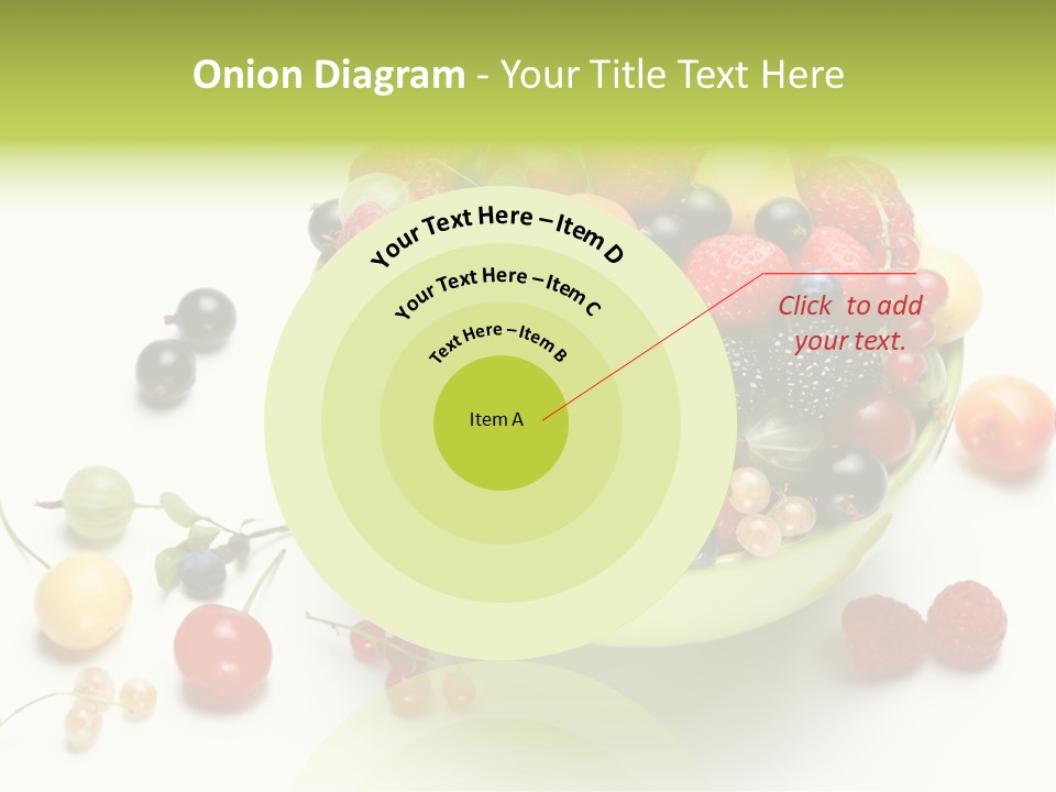 Snack Appetising Ingredient PowerPoint Template