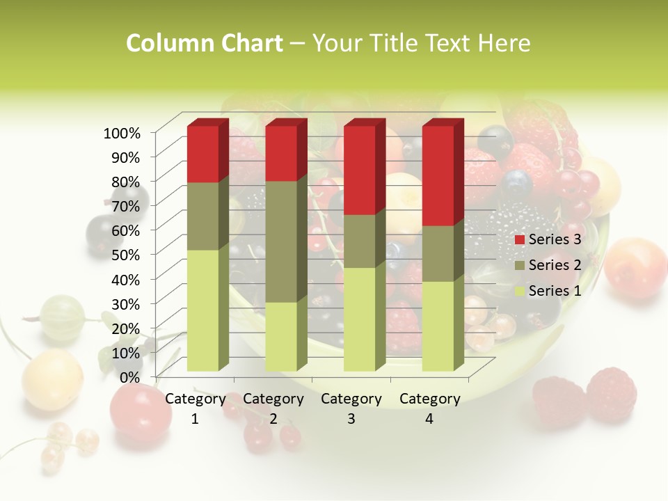 Snack Appetising Ingredient PowerPoint Template