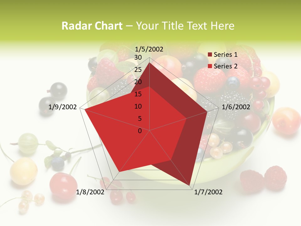 Snack Appetising Ingredient PowerPoint Template