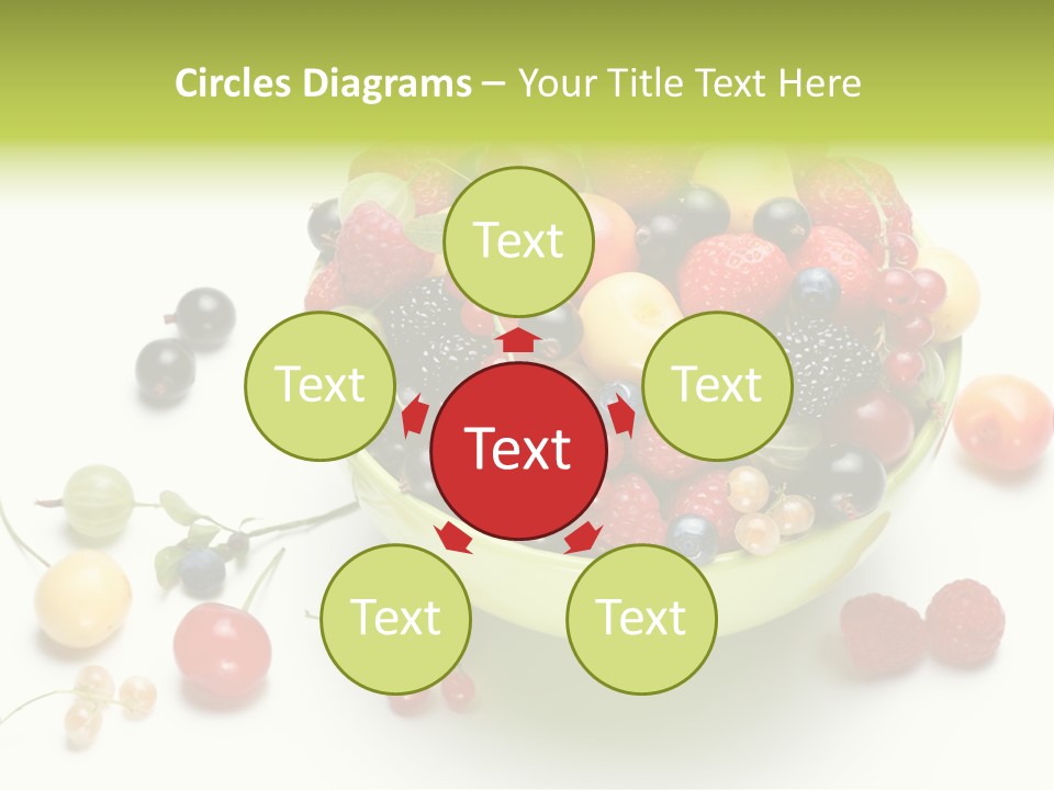 Snack Appetising Ingredient PowerPoint Template