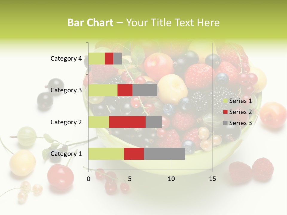 Snack Appetising Ingredient PowerPoint Template