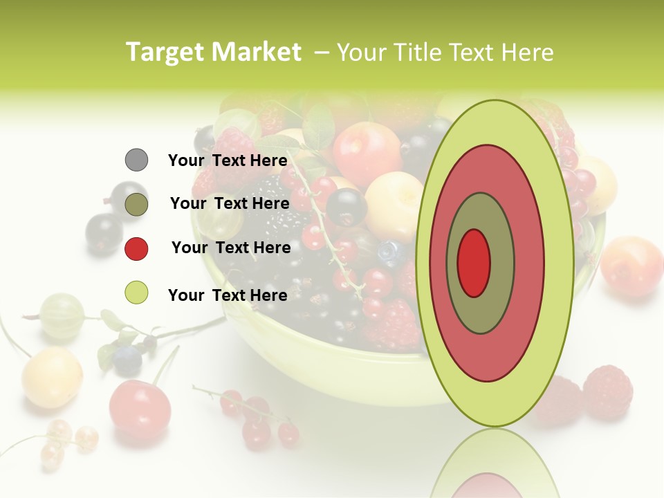 Snack Appetising Ingredient PowerPoint Template