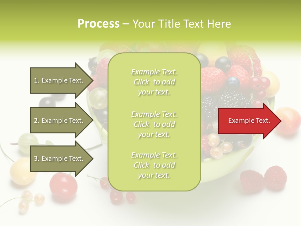 Snack Appetising Ingredient PowerPoint Template