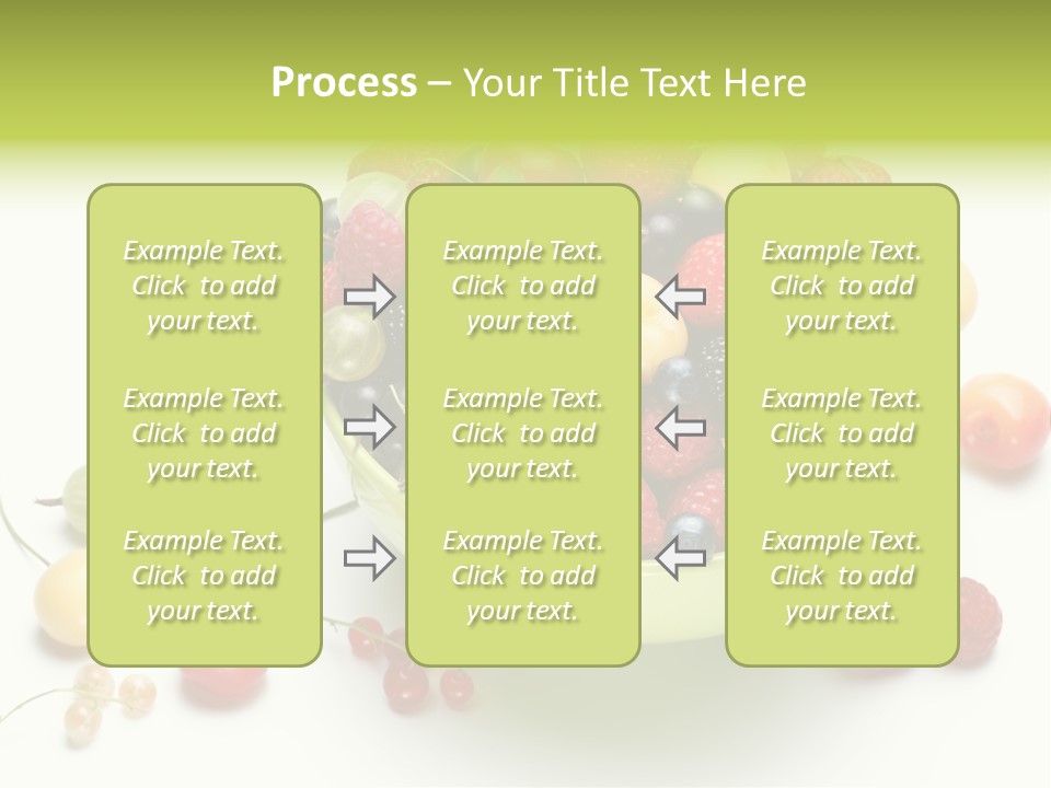 Snack Appetising Ingredient PowerPoint Template