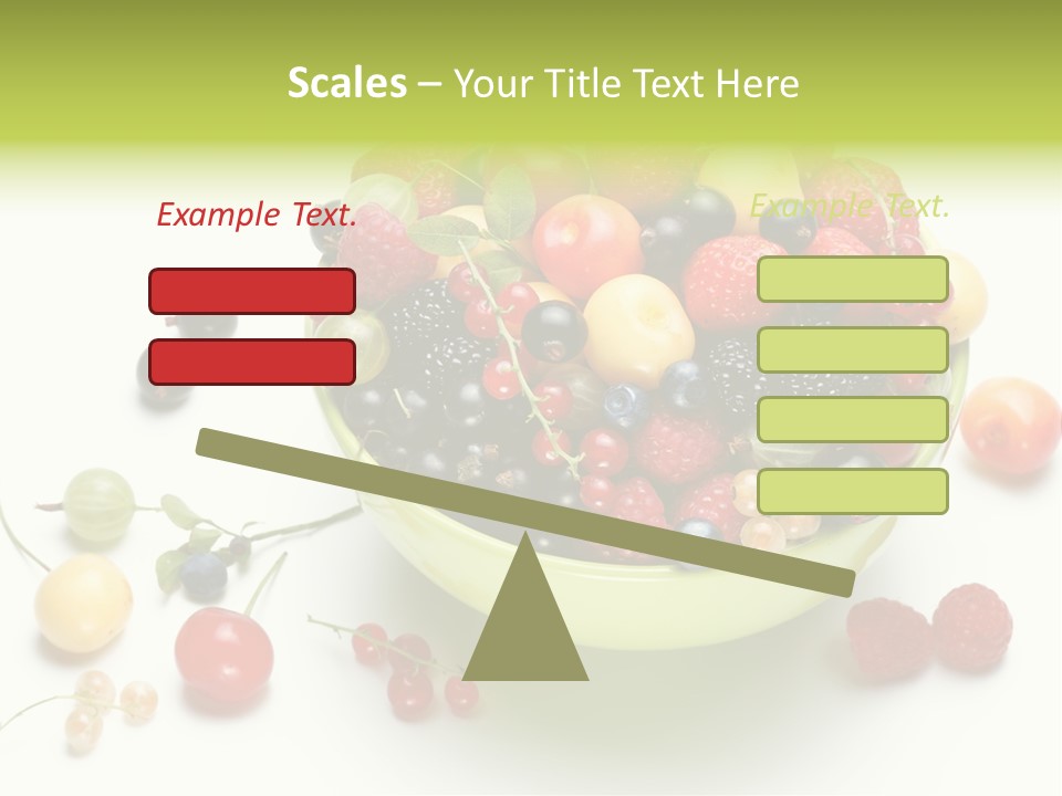 Snack Appetising Ingredient PowerPoint Template