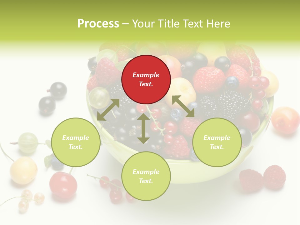 Snack Appetising Ingredient PowerPoint Template