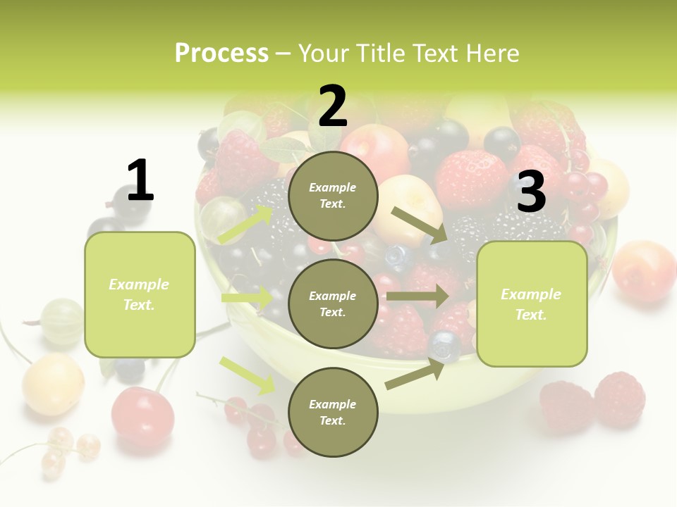Snack Appetising Ingredient PowerPoint Template