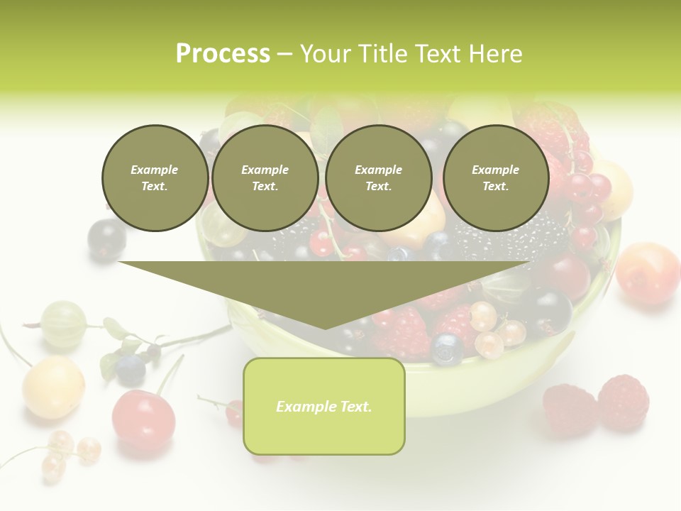 Snack Appetising Ingredient PowerPoint Template