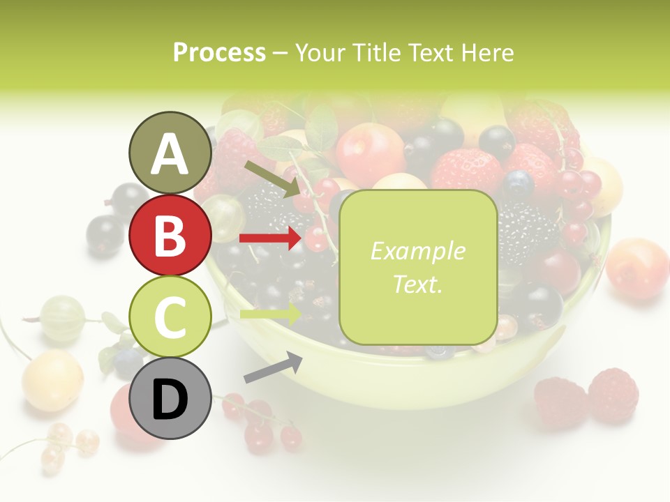 Snack Appetising Ingredient PowerPoint Template