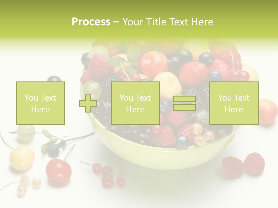 Snack Appetising Ingredient PowerPoint Template