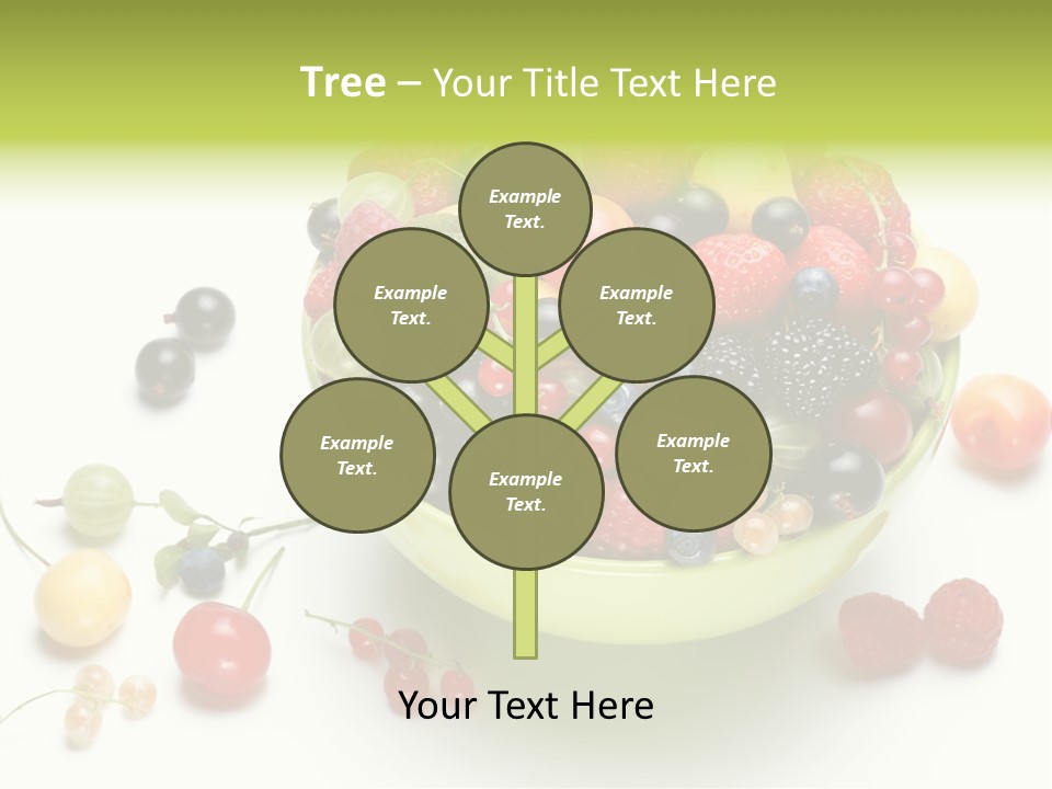 Snack Appetising Ingredient PowerPoint Template