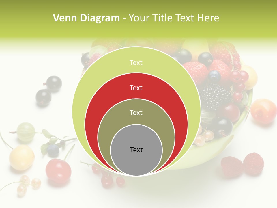 Snack Appetising Ingredient PowerPoint Template