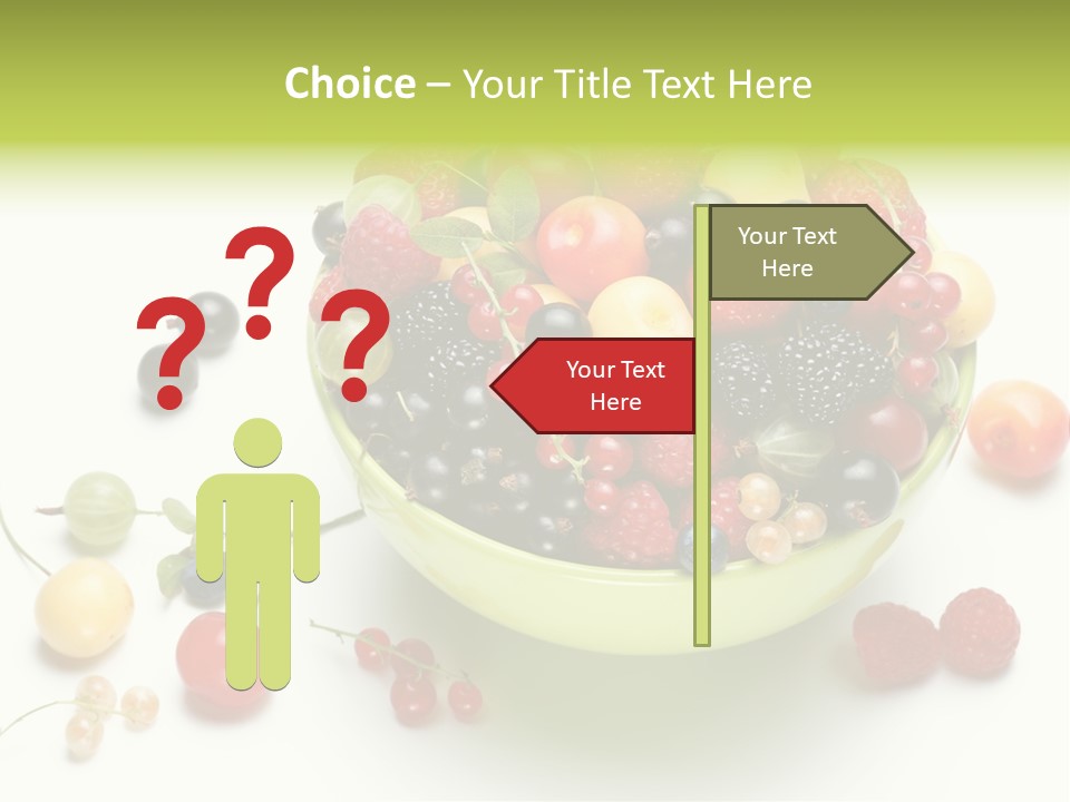 Snack Appetising Ingredient PowerPoint Template