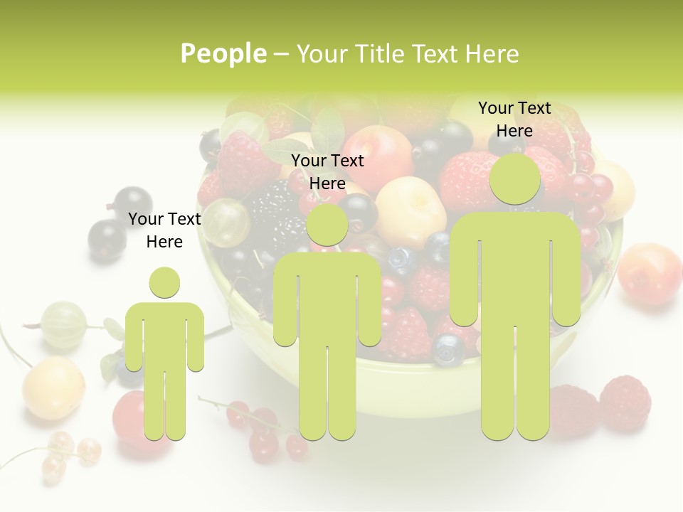 Snack Appetising Ingredient PowerPoint Template