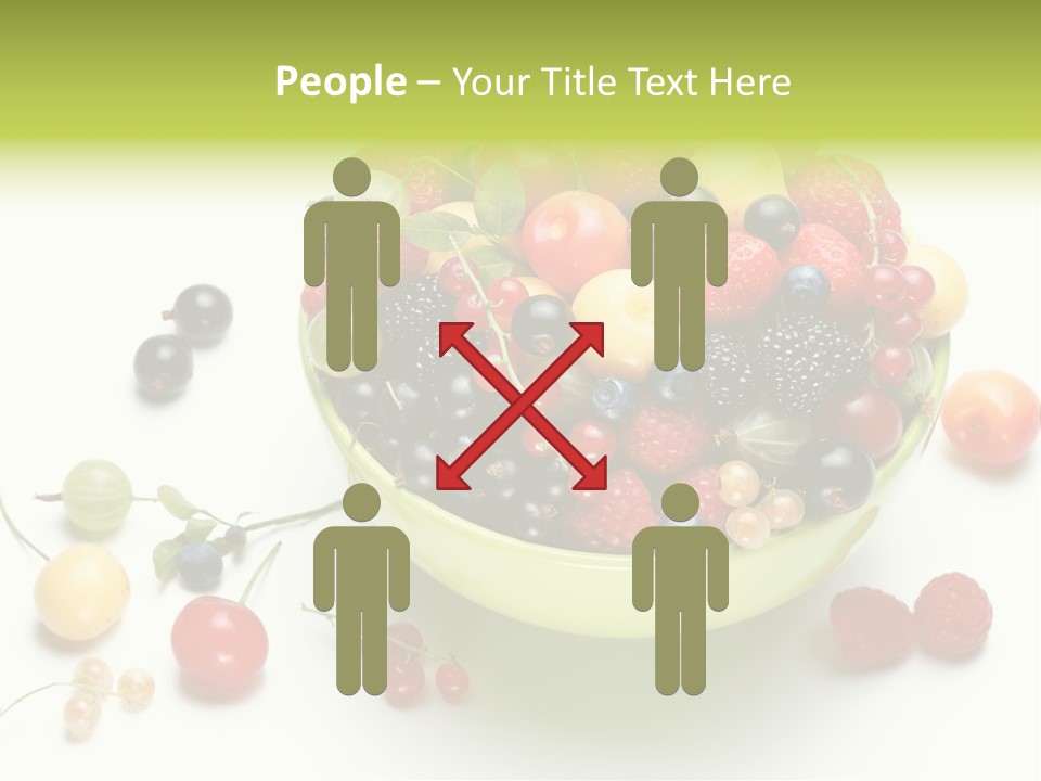 Snack Appetising Ingredient PowerPoint Template