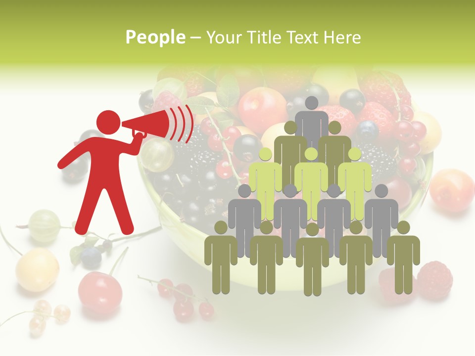 Snack Appetising Ingredient PowerPoint Template