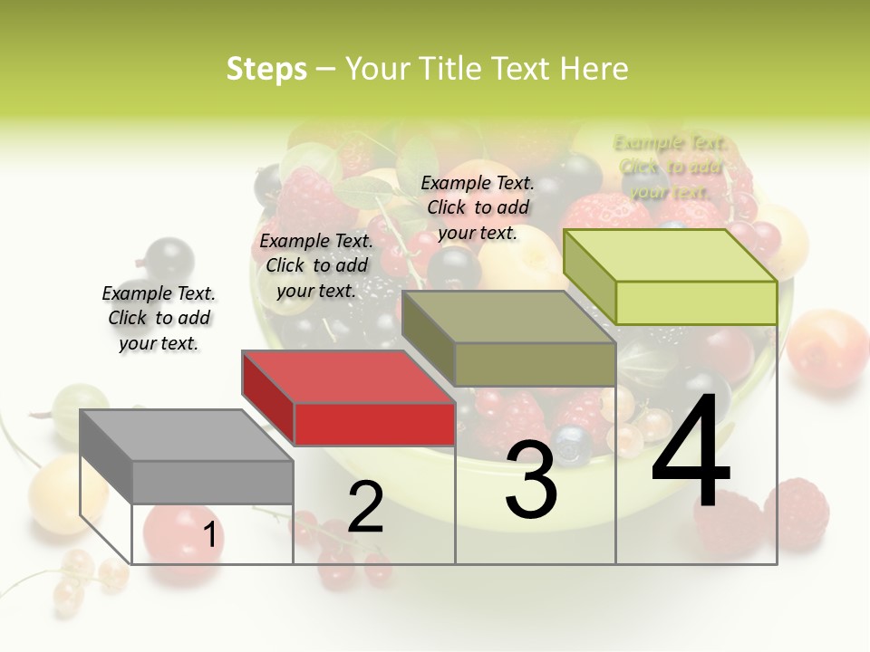 Snack Appetising Ingredient PowerPoint Template