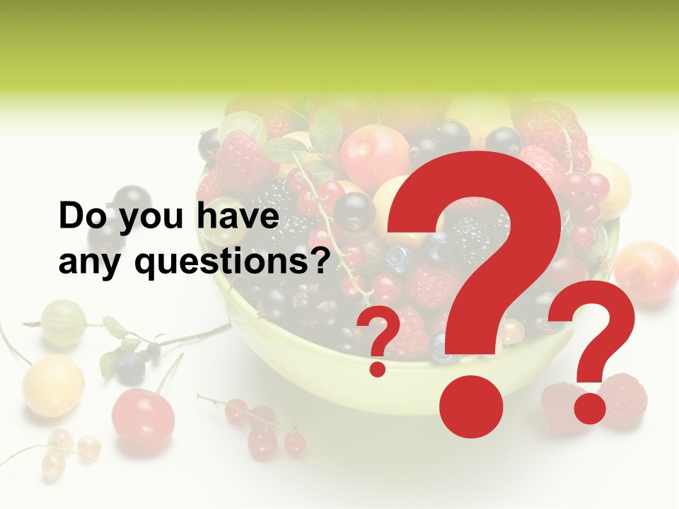 Snack Appetising Ingredient PowerPoint Template