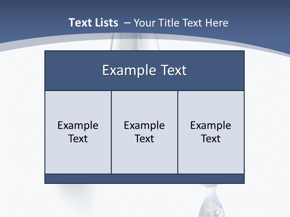 Faucet Drop White Background PowerPoint Template