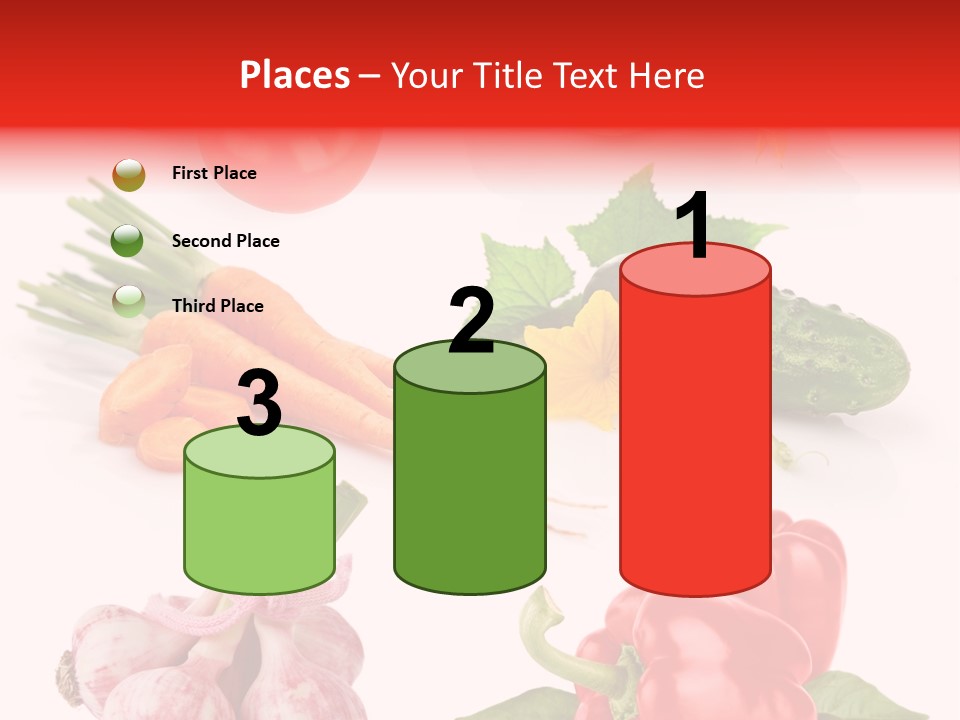 Cucumber Many Ripe PowerPoint Template