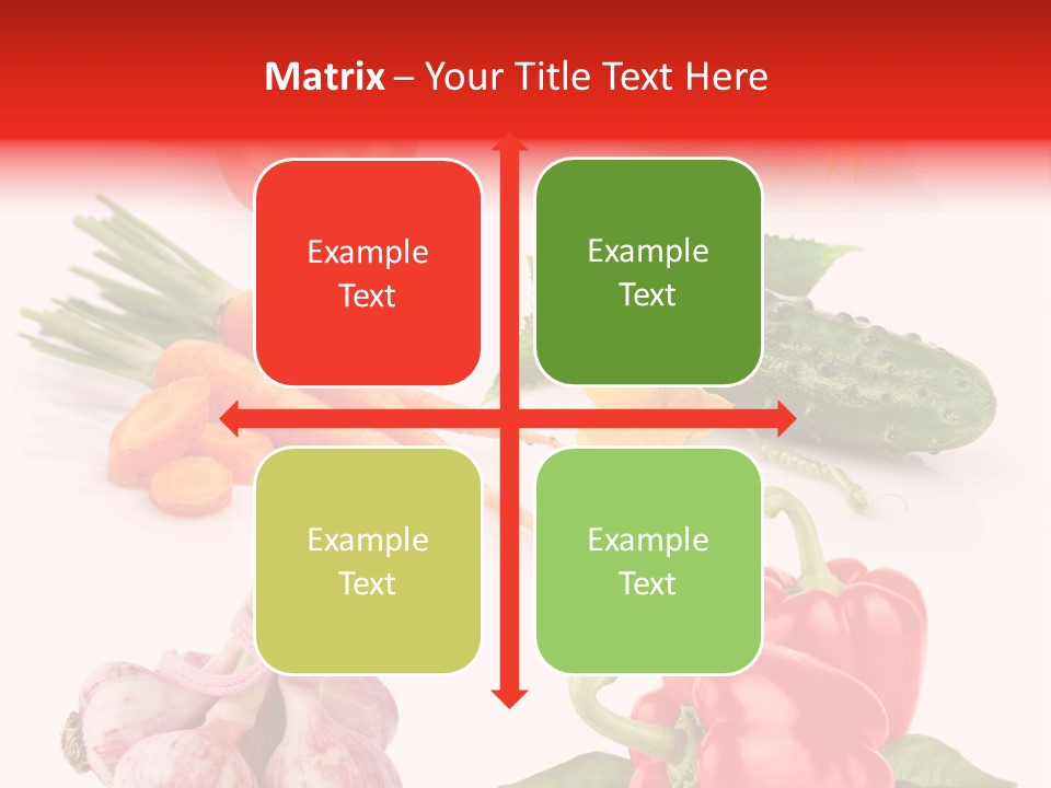 Cucumber Many Ripe PowerPoint Template