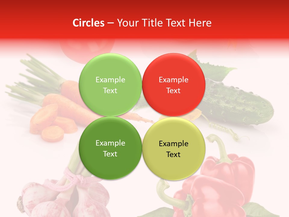 Cucumber Many Ripe PowerPoint Template