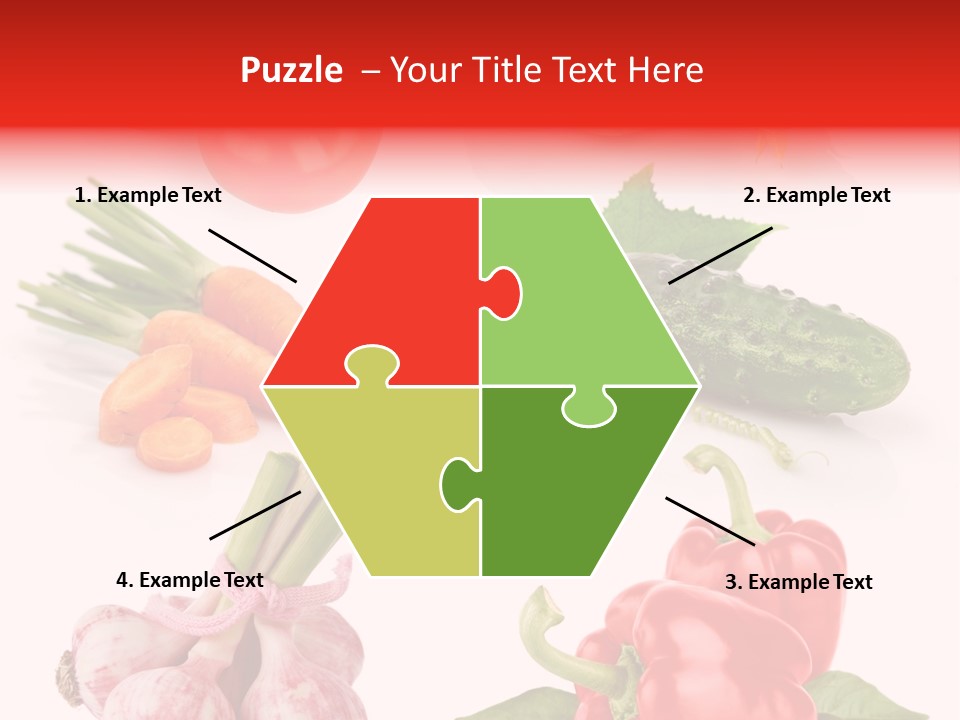 Cucumber Many Ripe PowerPoint Template