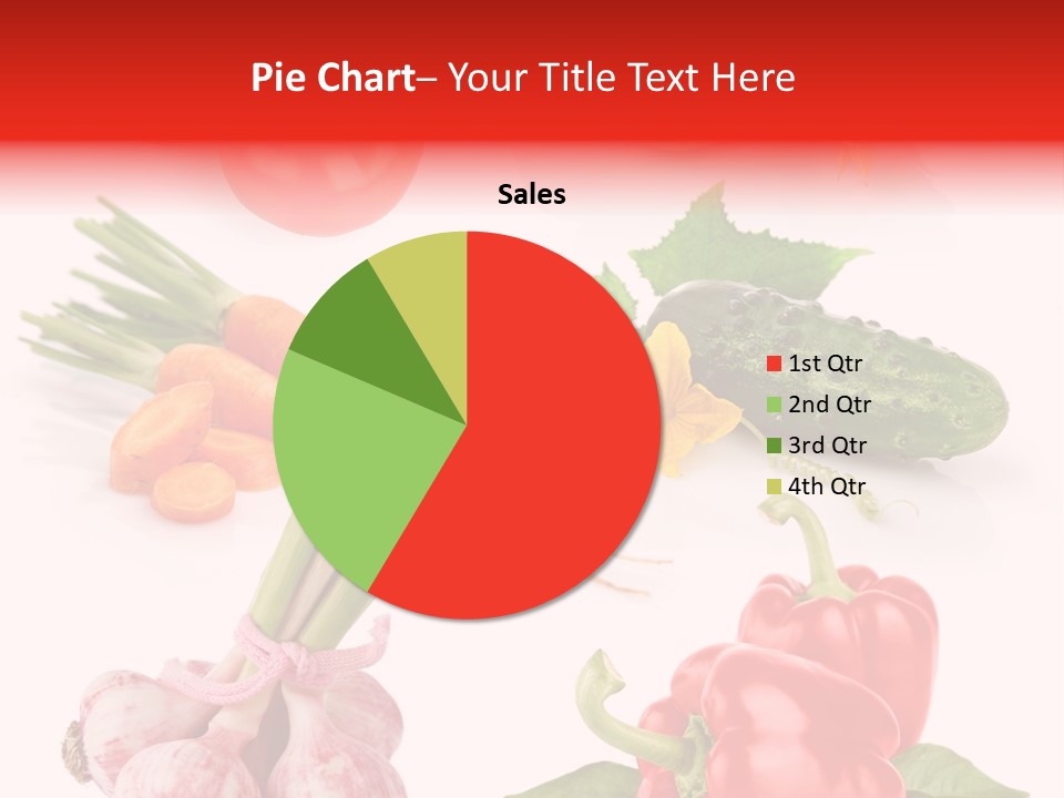 Cucumber Many Ripe PowerPoint Template