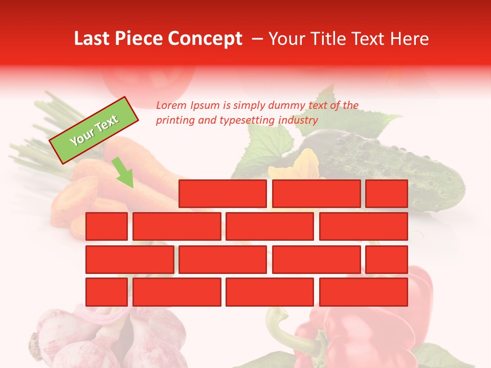 Cucumber Many Ripe PowerPoint Template