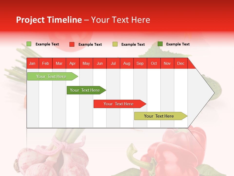 Cucumber Many Ripe PowerPoint Template