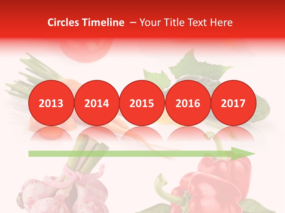 Cucumber Many Ripe PowerPoint Template