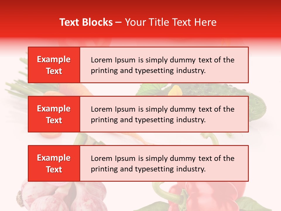 Cucumber Many Ripe PowerPoint Template